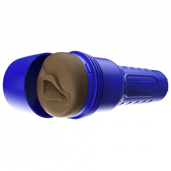 Мастурбатор-вагіна Fleshlight Boost Bang Medium Dark Flesh, плаваючі кільця Turbo Tech Мастурбатор-вагіна Fleshlight Boost Bang Medium Dark Flesh, плаваючі кільця Turbo Tech