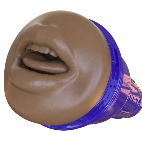 Мастурбатор-ротик Fleshlight Boost Blow Medium Dark Flesh, плаваючі кільця Turbo Tech Мастурбатор-ротик Fleshlight Boost Blow Medium Dark Flesh, плаваючі кільця Turbo Tech