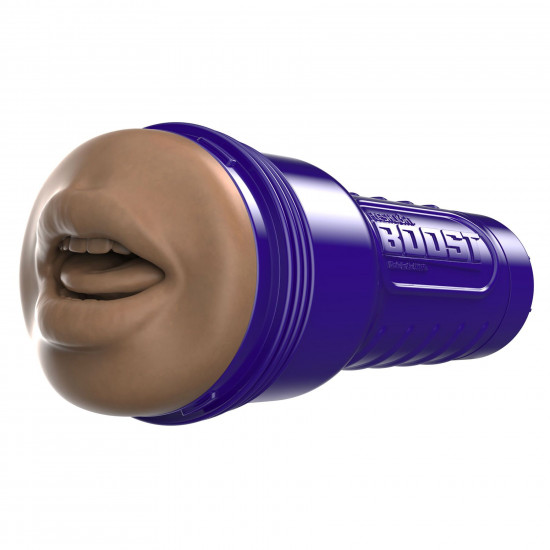 Мастурбатор-ротик Fleshlight Boost Blow Medium Dark Flesh, плаваючі кільця Turbo Tech Мастурбатор-ротик Fleshlight Boost Blow Medium Dark Flesh, плаваючі кільця Turbo Tech