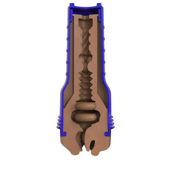 Мастурбатор-ротик Fleshlight Boost Blow Medium Dark Flesh, плаваючі кільця Turbo Tech Мастурбатор-ротик Fleshlight Boost Blow Medium Dark Flesh, плаваючі кільця Turbo Tech