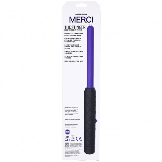 Електростимулятор Doc Johnson Merci - The Stinger - Electroplay Wand Електростимулятор Doc Johnson Merci - The Stinger - Electroplay Wand