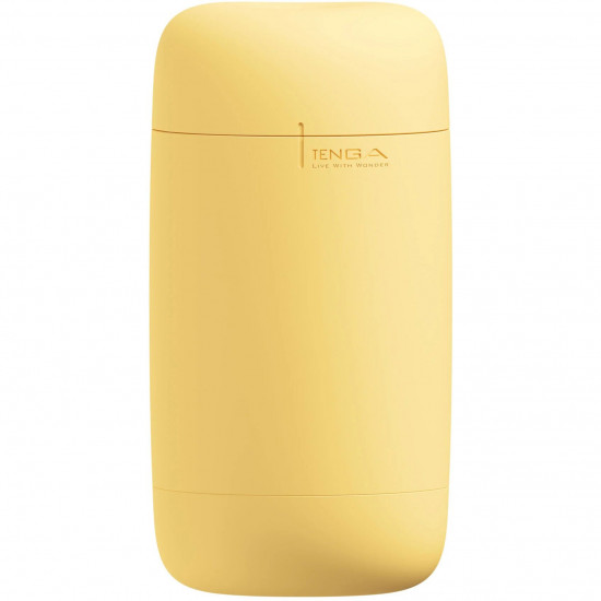 Мастурбатор TENGA PUFFY Custard Yellow, ультрам’який матеріал, багаторазовий, наскрізний Мастурбатор TENGA PUFFY Custard Yellow, ультрам’який матеріал, багаторазовий, наскрізний