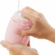 Мастурбатор TENGA PUFFY Strawberry Pink, ультрам’який матеріал, багаторазовий, наскрізний Мастурбатор TENGA PUFFY Strawberry Pink, ультрам’який матеріал, багаторазовий, наскрізний