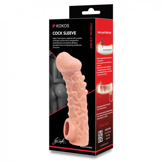 Насадка на член Kokos Cock Sleeve CS 007 M