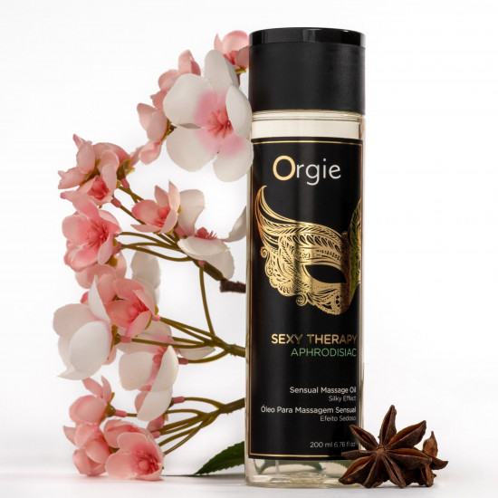 Масажна олія Orgie – Sexy Therapy Aphrodisiac (200 мл), гібридна Масажна олія Orgie – Sexy Therapy Aphrodisiac (200 мл), гібридна