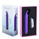 Вібратор S Pleasures Bullets Amethyst, фіолетовий, з двома відростками, 10 режимів, діаметр 2,8 см