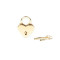 Замочок Liebe Seele Heart Shape Padlock Gold (2 шт)
