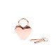 Замочок Liebe Seele Heart Shape Padlock Rose Gold (2 шт)