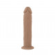Фалоімітатор SilexD Oscar Flesh (MODEL 2 size 9in) Liquid Silicone, підходить для торса Apollo S і L