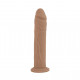 Фалоімітатор SilexD Oscar Flesh (MODEL 2 size 9in) Liquid Silicone, підходить для торса Apollo S і L