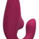 Вагінально-кліторальний стимулятор Womanizer Blend Vibrant Pink, вібрація + вакуум, 2 мотори