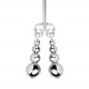 Затискачі для сосків та клітора Bedroom Fantasies: Nipple and Clitoris Clamps - Silver