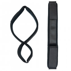 Фіксатори для руки і стегна Punishment - Thigh to Wrist Restraints - Black