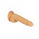 Фалоімітатор Naked Addiction - 8″ Silicone Dual Density Dildo Vanilla, віброкуля в подарунок Фалоімітатор Naked Addiction - 8″ Silicone Dual Density Dildo Vanilla, віброкуля в подарунок