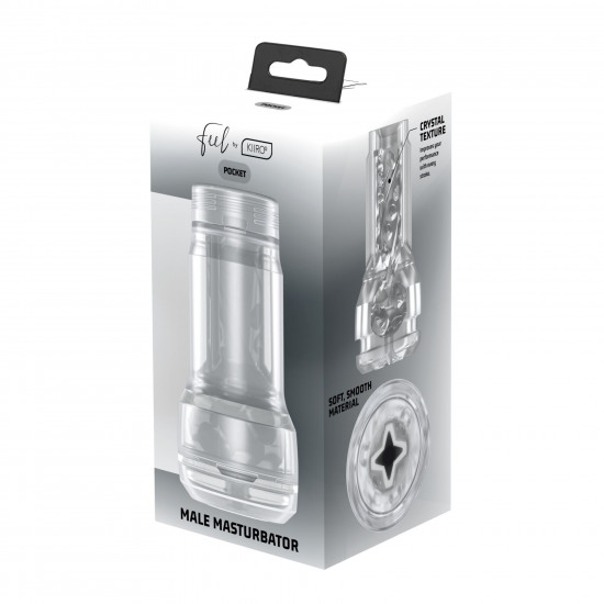 Мастурбатор Kiiroo Feel Pocket Crystal сумісний з PowerBlow