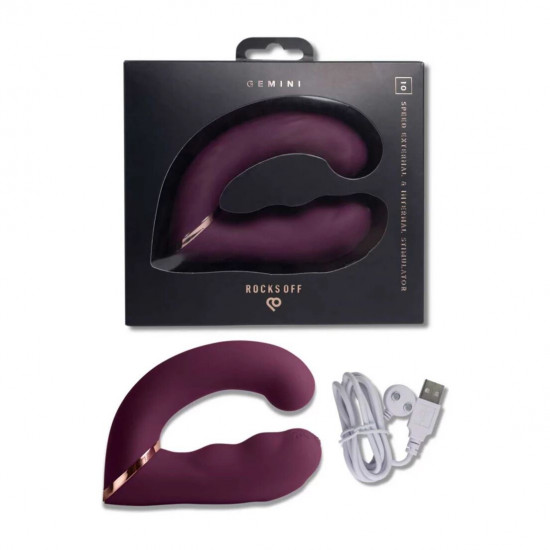 Вібратор Rocks Off Gemini Burgundy