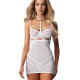 Бебі-долл Obsessive Arrowel White chemise S/M