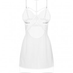 Бебі-долл Obsessive Arrowel White chemise S/M