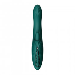 Вібратор-кролик Zalo Ares Turquoise Green