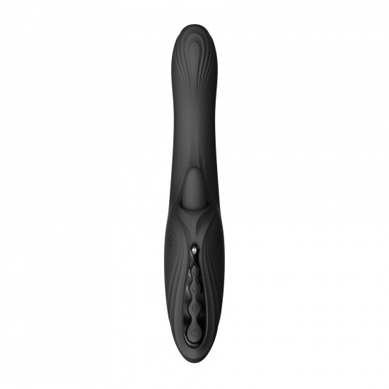 Вібратор-кролик Zalo Ares Obsidian Black