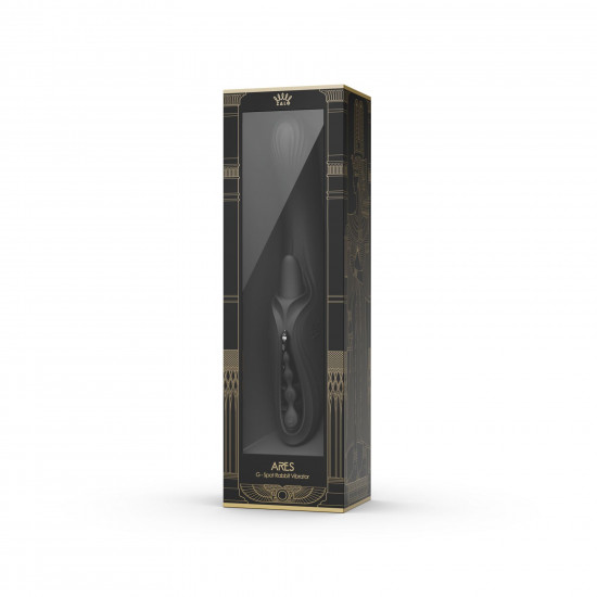 Вібратор-кролик Zalo Ares Obsidian Black