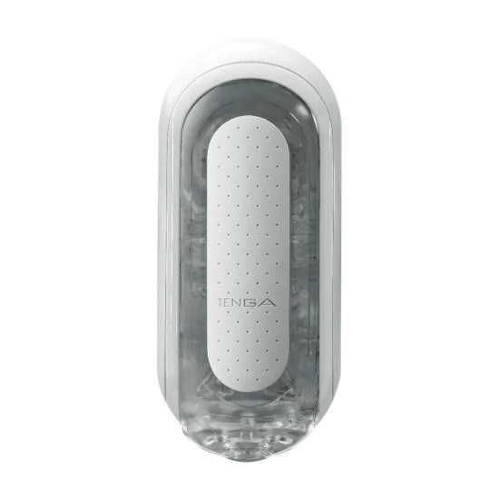 Мастурбатор Tenga Flip Zero White, змінна інтенсивність стимуляції, розкладний Мастурбатор Tenga Flip Zero White, змінна інтенсивність стимуляції, розкладний