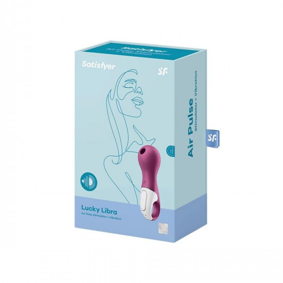 Вібромасажер із вакуумною стимуляцією Satisfyer Lucky Libra Вібромасажер із вакуумною стимуляцією Satisfyer Lucky Libra
