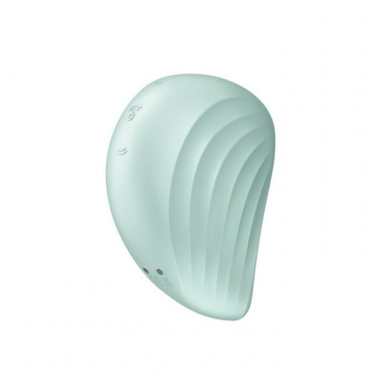 Вакуумний кліторальний стимулятор із вібрацією Satisfyer Pearl Diver Mint Вакуумний кліторальний стимулятор із вібрацією Satisfyer Pearl Diver Mint