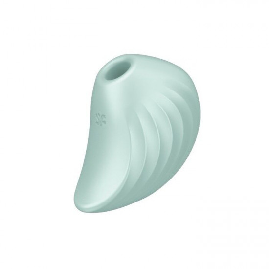 Вакуумний кліторальний стимулятор із вібрацією Satisfyer Pearl Diver Mint Вакуумний кліторальний стимулятор із вібрацією Satisfyer Pearl Diver Mint