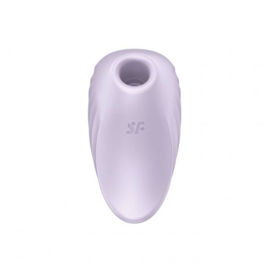 Вакуумний кліторальний стимулятор із вібрацією Satisfyer Pearl Diver Violet Вакуумний кліторальний стимулятор із вібрацією Satisfyer Pearl Diver Violet