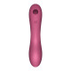 Вакуумний стимулятор із вібрацією Satisfyer Curvy Trinity 3 Red Вакуумний стимулятор із вібрацією Satisfyer Curvy Trinity 3 Red