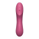 Вакуумний стимулятор із вібрацією Satisfyer Curvy Trinity 3 Red Вакуумний стимулятор із вібрацією Satisfyer Curvy Trinity 3 Red