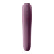 Вакуумний стимулятор з вібрацією Satisfyer Dual Kiss Wine Red Вакуумний стимулятор з вібрацією Satisfyer Dual Kiss Wine Red