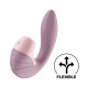 Вакуумний вібратор Satisfyer Supernova Old Rose, 2 положення ствола Вакуумний вібратор Satisfyer Supernova Old Rose, 2 положення ствола