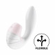 Вакуумний вібратор Satisfyer Supernova White, 2 положення ствола Вакуумний вібратор Satisfyer Supernova White, 2 положення ствола