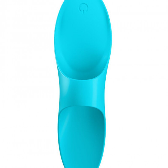 Вібратор на палець Satisfyer Teaser Light Blue Вібратор на палець Satisfyer Teaser Light Blue