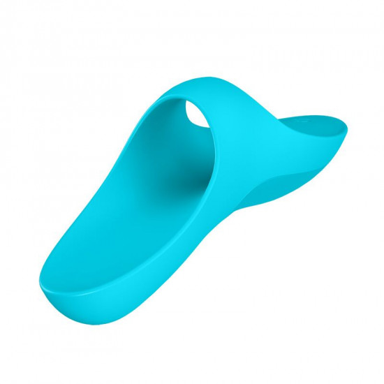 Вібратор на палець Satisfyer Teaser Light Blue Вібратор на палець Satisfyer Teaser Light Blue