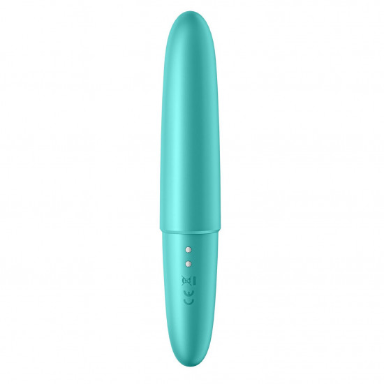 Мінівібратор Satisfyer Ultra Power Bullet 6 Turquoise Мінівібратор Satisfyer Ultra Power Bullet 6 Turquoise