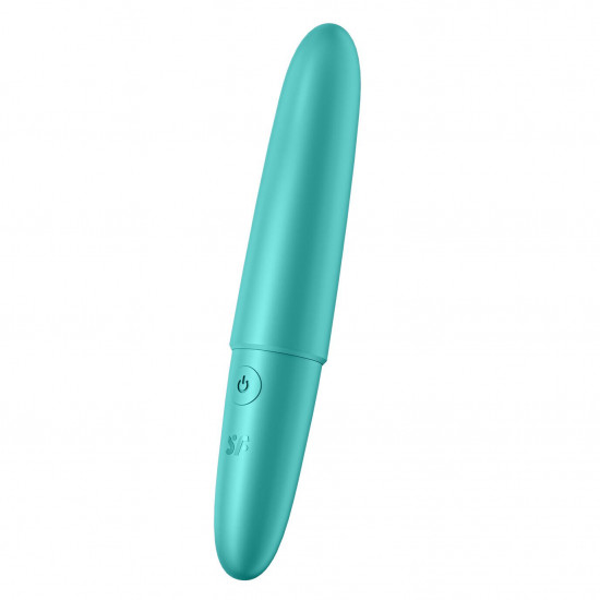 Мінівібратор Satisfyer Ultra Power Bullet 6 Turquoise Мінівібратор Satisfyer Ultra Power Bullet 6 Turquoise