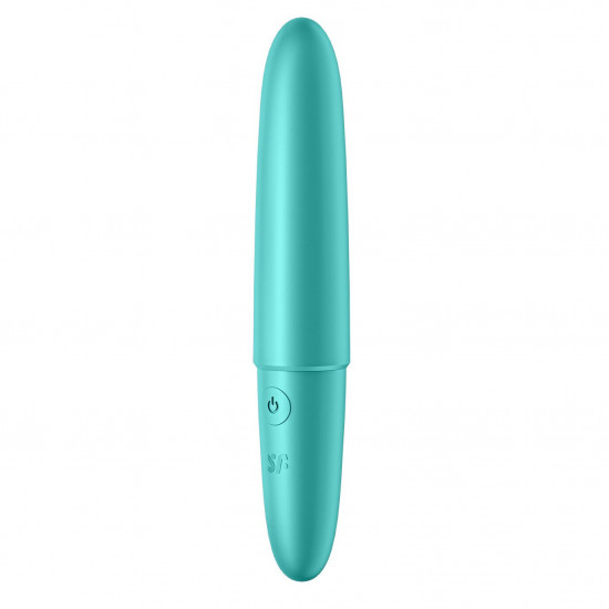 Мінівібратор Satisfyer Ultra Power Bullet 6 Turquoise Мінівібратор Satisfyer Ultra Power Bullet 6 Turquoise