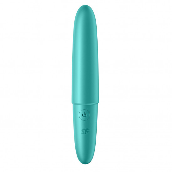 Мінівібратор Satisfyer Ultra Power Bullet 6 Turquoise Мінівібратор Satisfyer Ultra Power Bullet 6 Turquoise