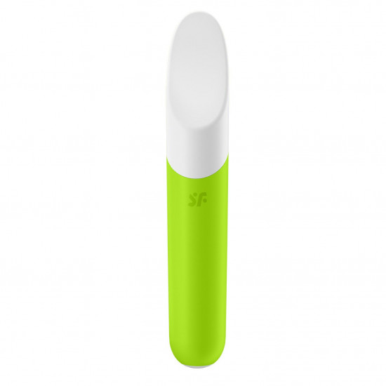Мінівібратор із гнучким язичком Satisfyer Ultra Power Bullet 7 Green Мінівібратор із гнучким язичком Satisfyer Ultra Power Bullet 7 Green