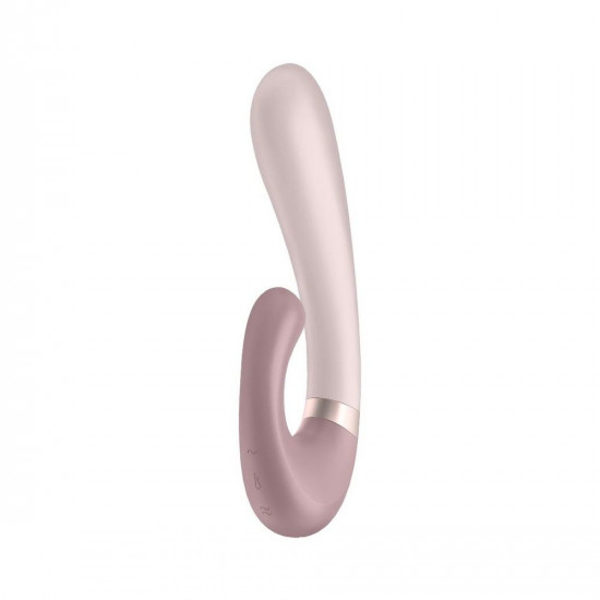Смарт вібратор-кролик із підігрівом Satisfyer Heat Wave Mauve Смарт вібратор-кролик із підігрівом Satisfyer Heat Wave Mauve