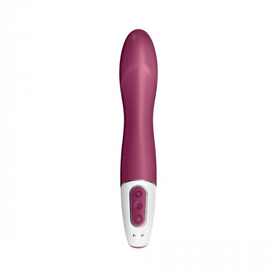 Смарт вібратор точки G Satisfyer Big Heat з функцією підігріву Смарт вібратор точки G Satisfyer Big Heat з функцією підігріву