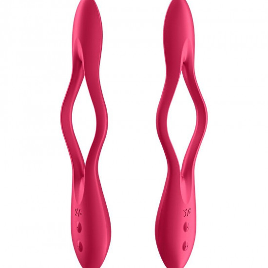 Універсальний гнучкий вібратор для пар Satisfyer Elastic Joy Red Універсальний гнучкий вібратор для пар Satisfyer Elastic Joy Red