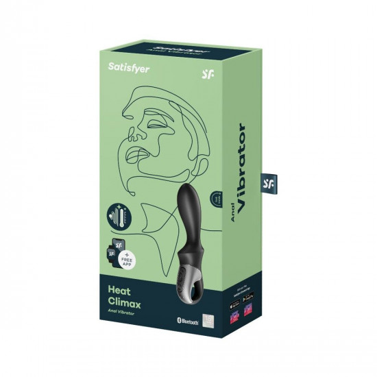 Смарт-вібратор для простати Satisfyer Heat Climax, підігрів до 40° Смарт-вібратор для простати Satisfyer Heat Climax, підігрів до 40°