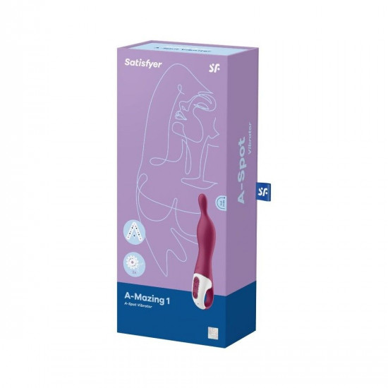 Вібратор для точки А Satisfyer A-Mazing 1 Berry Вібратор для точки А Satisfyer A-Mazing 1 Berry