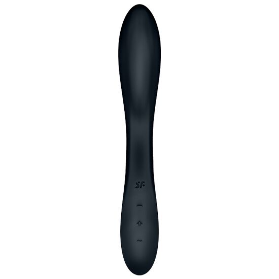 Вібратор із перлинною стимуляцією точки G Satisfyer Rrrolling Explosion Black Вібратор із перлинною стимуляцією точки G Satisfyer Rrrolling Explosion Black