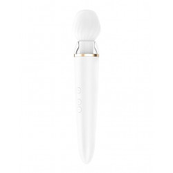 Смарт вібромасажер зі змінною головкою Satisfyer Double Wand-er