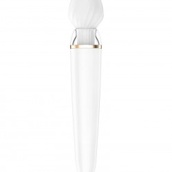 Смарт вібромасажер зі змінною головкою Satisfyer Double Wand-er